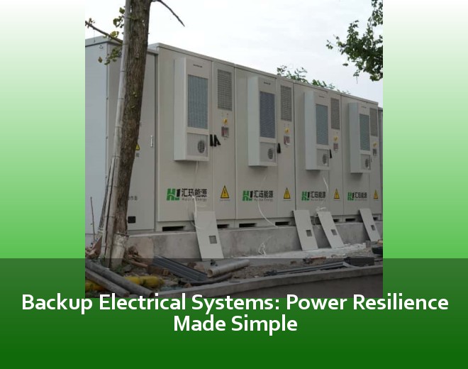 Backup Electrical Systems: Power Resilience Made Simple
